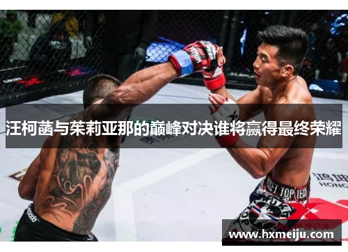 汪柯菡与茱莉亚那的巅峰对决谁将赢得最终荣耀